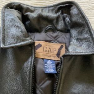 Leather jacket GAP